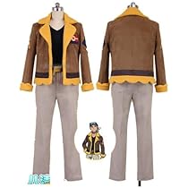 Amazon.co.jp: [SANSHU] フリード博士 コスプレ衣装(ウィッグ 靴