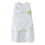 ヘイローSleepsack 100％コットン押さえつける、グリーン/ブルー/グレーサークル、新生児