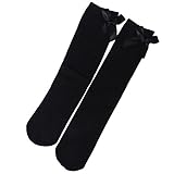 Seliyi リボン/ 1-6歳の女の子供の姫のニーハイソックス