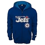 NHL Winnipeg Jets 8 – 20 Boys Sportsman Full Zip Fleece Hoodie M