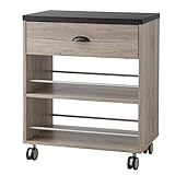 Glut グラット ワゴン Aタイプ (キッチン,キャスター付き,コンパクト,ナチュラル,スチール,かっこいい,おすすめ)