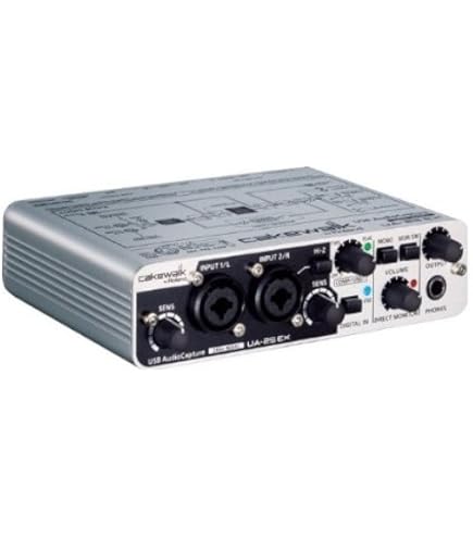 Amazon.co.jp: EDIROL 24bit96kHz USB Audio Capture UA-25EX