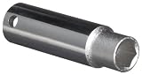 Martin BMD609 9mm Type I Opening 3/8 Square Drive Socket, 6 Points Deep, 2-7/32 Length, Chrome Finis