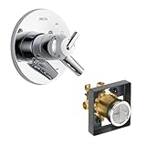 デルタDelta kvodtr-t17059-ch Trinsicバルブのみキットpressure-balance dual-functionカートリッジ、クロムクロム
