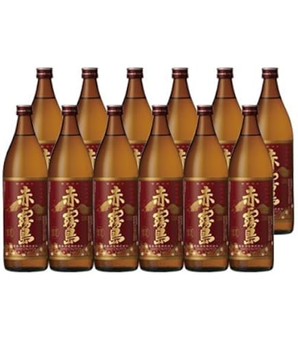 Amazon.co.jp: 赤霧島25°900ml 6本1ケース売り : 食品・飲料・お酒