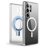 【elago】 Galaxy S25 Ultra 対応 ケース MagSafe対応 耐衝撃 クリア スマホケース カメラ レンズ 保護 マグネット 付 透明 カバー [ GalaxyS25Ultra サムスン ギャラクシーS25 ウルトラ SC-52F 対応 ] case MAGNETIC HYBRID CASE クリア