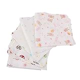 Baoblaze 赤ちゃん　コットン糸　ガーゼ　ハンカチ　唾液タオル　パッド　ベビー　布　 看護タオル 柔らかい　快適