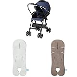【セット買い】コンビ ベビーカー メチャライト NH ネイビー (NB) 生後1カ月~36カ月頃まで対象+1秒タオル マルチフィットシート2枚