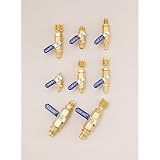 Yellow Jacket 93832 Ball valve 3/8 SAE Male fl. x 1/4 FPT by Yellow Jacket