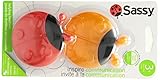 Sassy Ladybug Teethers Developmental Toy, 2 Pack, Colors May Vary [並行輸入品]