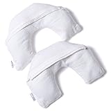 Lovies - Nursing / Breastfeeding Hot and Cold Pack, 100% Natural Golden Flaxseed Filled, 2 Count (so