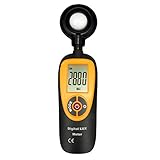 Perfk ルクスメーター　照度計　0～200,000Lux　光度計　ライトメーター　高精度　デジタルLCD　ハンドヘルド　電池式