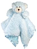 Stephan Baby Ultra Soft Cuddle Bud Blankie Bear, Blue by Stephan Baby
