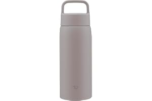 象印 水筒 ステンレスマグ 大容量 800ml 【運動におすすめ】 ハンドル スクリュー 食洗機対応 シームレスせん お手入れ点数2点 ミネラルグレー SU-DA80-HM | ミネラルグレー SU-DA80-HM
