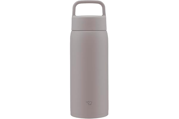 象印 水筒 ステンレスマグ 大容量 800ml 【運動におすすめ】 ハンドル スクリュー 食洗機対応 シームレスせん お手入れ点数2点 ミネラルグレー SU-DA80-HM