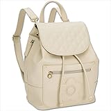 マリークワント MARY QUANT(マリクワ)(マリークアント) バッグ キルティングフラップ リュック（ベージュ）