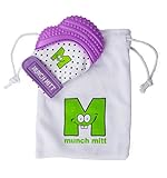 Munch Mitt Baby Teething Mitten - Purple by Munch Mitt [並行輸入品]