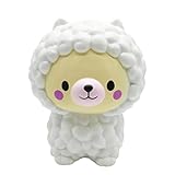 4.7 " Squishy Slow Rising Kawaii香りつきソフトジャンボSheep Squishies Toy for Kidsまたは大人のストレスリリーフ