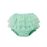 [ミキハウス] MIKIHOUSE 【ミキハウス(ベビー)】 チュールレーススカートつきブルマ (70-90cm) 42-1402-951 アイスグリーン