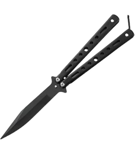 美品　SQUID INDUSTRIES バタフライナイフ 黒 sddefault.jpg