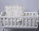 Baby Doll Bedding Toile Cradle Set, Green by BabyDoll Bedding