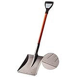 カチ割り スコップ 角 グラスファイバー柄 22135 雪かき 浅野木工所 H