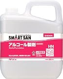 [N-4919971]サラヤ　ＳＭＡＲＴ　ＳＡＮ食品添加物アルコール製剤　アルペットＨＮ　５Ｌ 40014