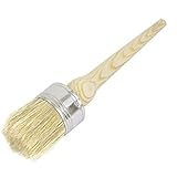 uxcell ペイントブラシ　ウッド製50mmブラシ径　アルミフェルール　ホーム飾り　絵筆