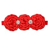 Zhhlaixing ベビー小物 Baby Girls Kids Soft Elastic Cute Silk flower Headband Hairband Hair Accessories fo