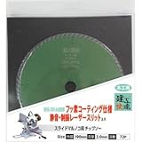 建工快速 スライド丸のこ用チップソー/先端工具 【木工用】 フッ素コーティング仕様 刃数：72P 日本製 190×2.0× ds-1811350