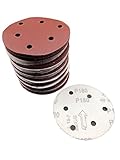[トライハウス] 磨き上げます！ ダブルアクションサンダー用 マジックペーパー 125mm 6穴タイプ 粒度各種 (【4】#180)