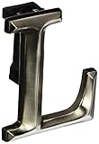 Monogram Letter L Door Knocker - Nickel Silver by Michael Healy Designs