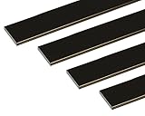 アルミ形材 ｱﾙﾐ平棒 1m 3.0x25mm ﾌﾞﾛﾝｽﾞ 4本組　　安田