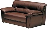 家具の赤や マズルカⅡ 2人掛け ソファ (ブラウン)