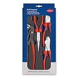 クニペックス KNIPEX 002001V01 プライヤーセット ウレタントレイ入り
