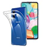 FOR Galaxy A41 SC-41A ケース 透明TPU素材 薄型 軽量 指紋防止 耐衝撃 擦り傷防止 柔らかい手触り 対応 Galaxy A41 用の全面保護カバー PCduoduo