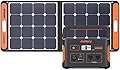 Jackery ポータブル電源 ソーラーパネル セット 708 ポータブル電源708 SolarSaga 100 セット 非常用電源 太陽光発電 防災 停電の備え 車中泊 スマホやタブレット 充電 純正弦波 ソーラーチャージャー 折り畳み式 防災製品等推奨品認証済