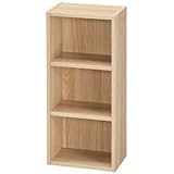 スリムラック 3段 DCM-FSL5525 OA オーク 25.0x17.5x55.0cm