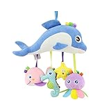 ancaixin Ocean Animals Plush Rattlesおもちゃfor赤ちゃん幼児ベビーカーベビーベッドDecoration