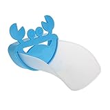 Sincerestore 可愛い ウォーターガイド 手洗い補助パーツ 子ども用 便利グッズ 蛇口に手が届かないお子様に ブルーカニ+透明なシュート (ブルー)