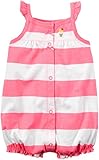 カーターズ carter's アパレル baby line 女の子 ロンパース ピンク ホワイト ボーダー アイスクリーム 綿 118G346 【並行輸入品】 9ヶ月