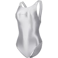 Amazon.co.jp: 【T-007】ラバーハイネック競泳水着/Tバック