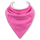 Baby Bandana Dribble Bib in CANDY PINK by Babble Kids by Babble Bib