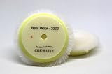 【G6／ミディアムポリッシング】CRE-ELITE　BetaWool-3300　研磨　ポリッシュ　ポリッシャー　ウールバフ　車磨き　ポリッシング　ギアアクション　ダブルアクション　バフ [毛：3000