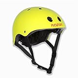 KaZAM Children's Multi-Sport Helmet, Acid Yellow [並行輸入品]