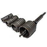 【SDSプラス】超硬チップ付 コアドリル ビット ホールソー ホルソー 30～60mm 4本セット