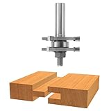 Bosch 84624M 1/2-Inch Shank Tongue & Groove Router Bit 3-Wing With Bearing by BOSCH