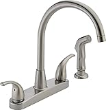 High Quality9578LF-SS Choice Two Handle Kitchen Faucet, Stainless Steel