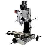 Bolton 9"x32" Mill with Dovetail Column, 6 4/5" Cross Travel,22" Compound Travel, 2 Hp Variable Spee