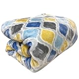 シンプルフレッシュ(Simple Fresh) ブランケット 毛布 シングル 洗える ニューマイヤー モロッカン グレー ポリエステル 140cm×200cm